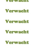 Verwacht in september